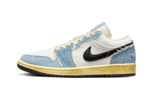Air Jordan 1 Low SE WRMK Sashiko Denim – FN7670-493 – 1