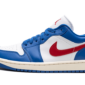 Air Jordan 1 Low Sport Blue Gym Red - DC0774-416 - 1