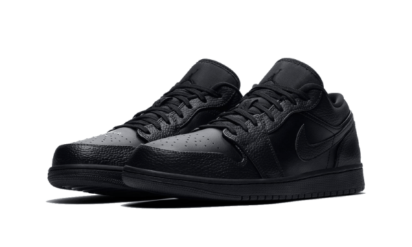 Air Jordan 1 Low Triple Black - 553558-091 - 2