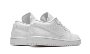 Air Jordan 1 Low Triple White Patent Swoosh (2022) - DV0990-111 - 3