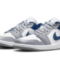 Air Jordan 1 Low White Grey Blue - DC0774-042 - 2