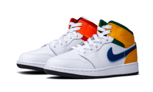 Air Jordan 1 Mid Alternate Multi-Color - 554725-128 - 2