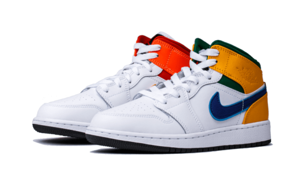 Air Jordan 1 Mid Alternate Multi-Color - 554725-128 - 2