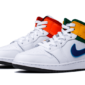 Air Jordan 1 Mid Alternate Multi-Color - 554725-128 - 2