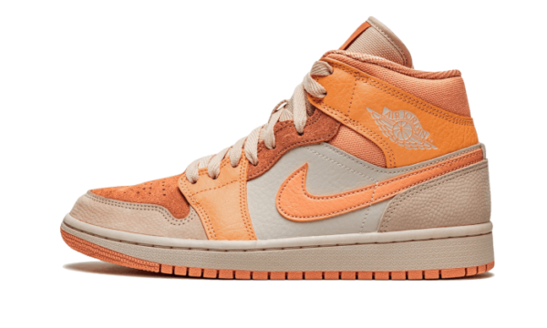 Air Jordan 1 Mid Apricot Orange - DH4270-800 - 1