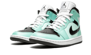 Air Jordan 1 Mid Aqua Blue Tint - BQ6472-300 - 2