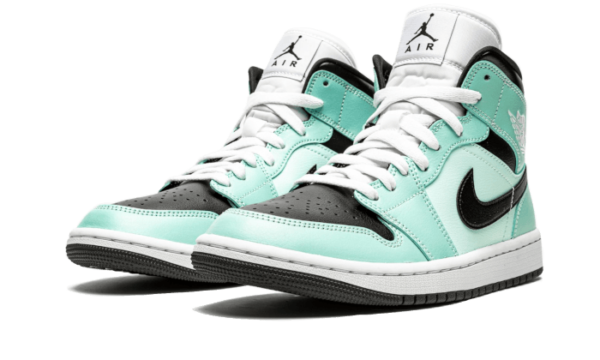 Air Jordan 1 Mid Aqua Blue Tint - BQ6472-300 - 2
