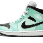 Air Jordan 1 Mid Aqua Blue Tint - BQ6472-300 - 1