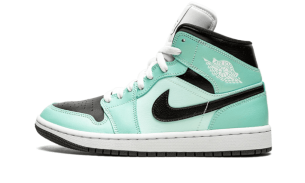 Air Jordan 1 Mid Aqua Blue Tint - BQ6472-300 - 1