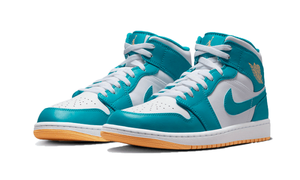 Air Jordan 1 Mid Aquatone - DQ8426-400 / DQ8423-400 - 3