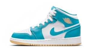 Air Jordan 1 Mid Aquatone - DQ8426-400 / DQ8423-400 - 2