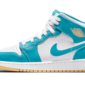 Air Jordan 1 Mid Aquatone - DQ8426-400 / DQ8423-400 - 2