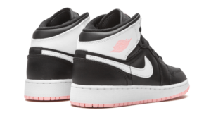 Air Jordan 1 Mid Arctic Pink Black - 555112-061 - 3