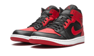 Air Jordan 1 Mid Banned (2020) - 554724-074 / 554725-074 - 2