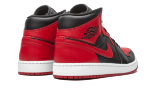 Air Jordan 1 Mid Banned (2020) - 554724-074 / 554725-074 - 3