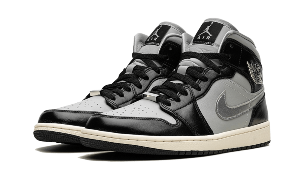 Air Jordan 1 Mid Black Chrome - FB9892-002 - 2