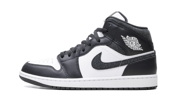 Air Jordan 1 Mid Black Elephant - FB9909-001 / FB9911-001 - 1