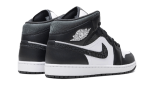 Air Jordan 1 Mid Black Elephant - FB9909-001 / FB9911-001 - 3