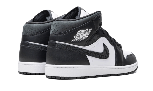 Air Jordan 1 Mid Black Elephant - FB9909-001 / FB9911-001 - 3
