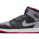 Air Jordan 1 Mid Black Grey Red - DQ8426-006 / DQ8423-006 - 1