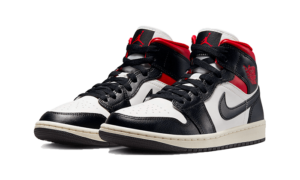 Air Jordan 1 Mid Black Gym Red - BQ6472-061 - 2