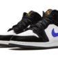 Air Jordan 1 Mid Black Racer Blue White - 554725-084 - 2