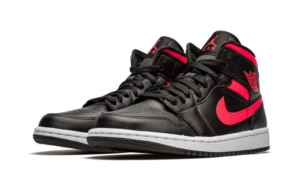 Air Jordan 1 Mid Black Siren Red - BQ6472-004 - 2