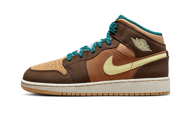 Air Jordan 1 Mid Cacao Wow - DZ6335-200 - 1