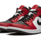 Air Jordan 1 Mid Chicago Black Toe - 554724-069 - 2