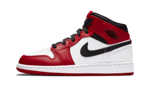 Air Jordan 1 Mid Chicago White - 554275-173 / 554725-173 / 554724-173 - 1
