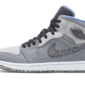 Air Jordan 1 Mid Crater Grey University Blue - DM3529-004 - 1