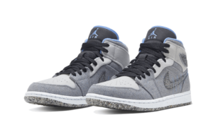 Air Jordan 1 Mid Crater Grey University Blue - DM3529-004 - 2