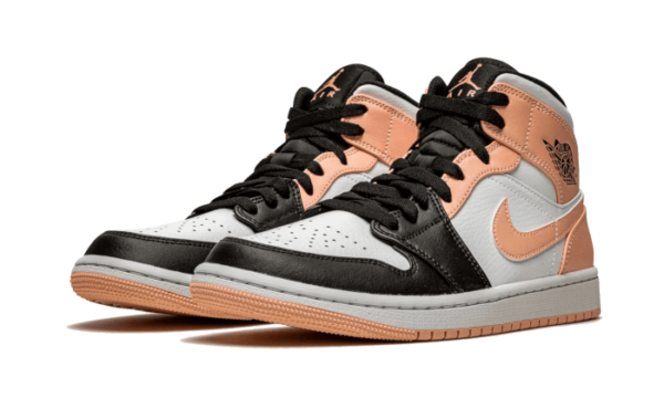 Air Jordan 1 Mid Crimson Tint - 554724-133 / 554725-133 - 2