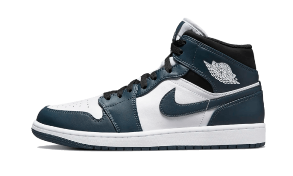 Air Jordan 1 Mid Dark Teal - 554724-411 / 554725-411 - 1