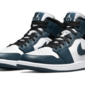 Air Jordan 1 Mid Dark Teal - 554724-411 / 554725-411 - 2
