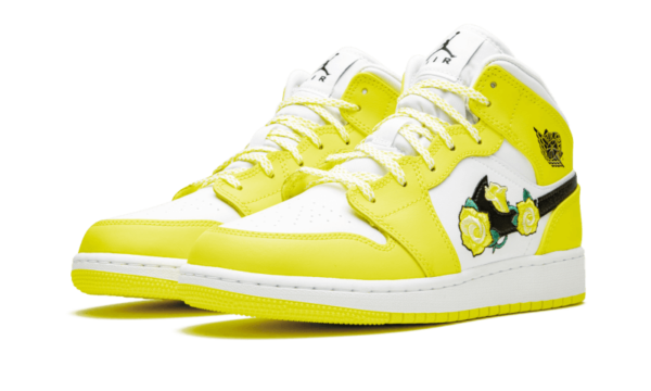 Air Jordan 1 Mid Dynamic Yellow - AV5174-700 - 2