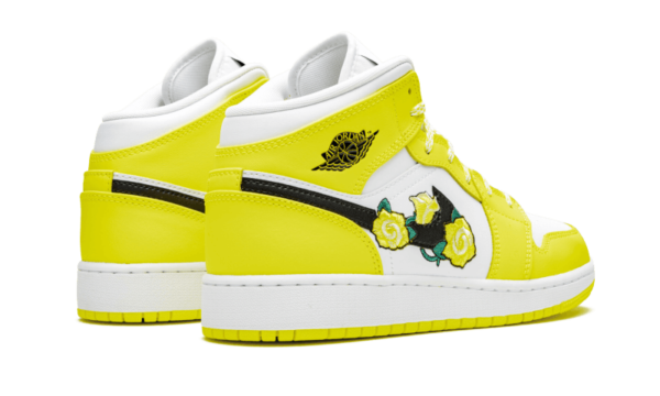 Air Jordan 1 Mid Dynamic Yellow - AV5174-700 - 3