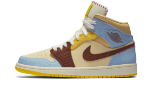 Air Jordan 1 Mid Fearless Maison Château Rouge - CU2803-200 - 1