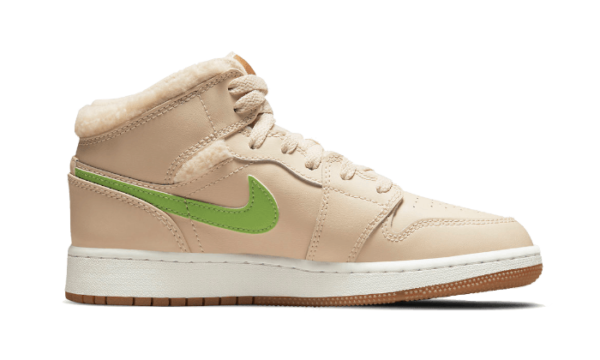 Air Jordan 1 Mid Fleece Pearl White - DO2207-264 - 3