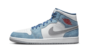 Air Jordan 1 Mid French Blue Fire Red – DN3706-401 / DR6235-401 – 1
