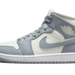 Air Jordan 1 Mid Grey Sail - BQ6472-115 - 1