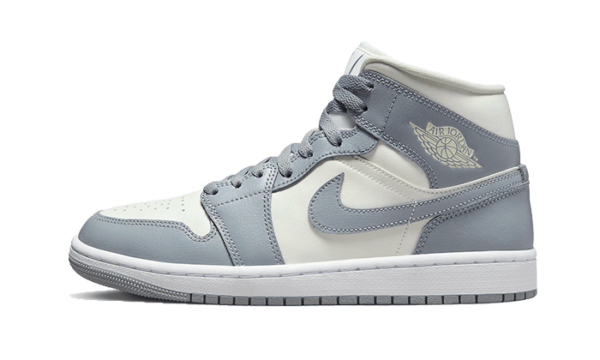 Air Jordan 1 Mid Grey Sail - BQ6472-115 - 1