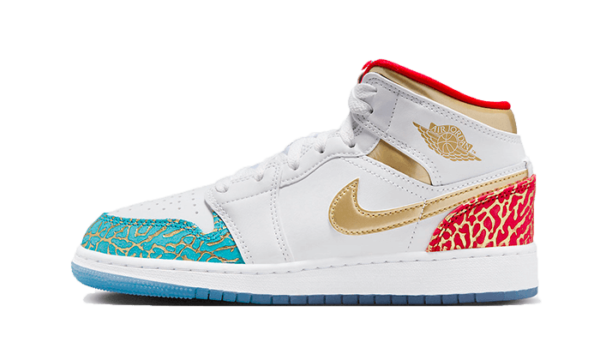 Air Jordan 1 Mid UNC to Chicago - FB2212-100 - 1