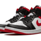Air Jordan 1 Mid Gym Red Black White - 554724-122 / DJ4695-122 - 2