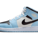 Air Jordan 1 Mid Ice Blue - 555112-401 - 1