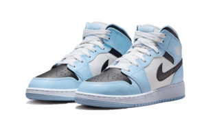 Air Jordan 1 Mid Ice Blue - 555112-401 - 2