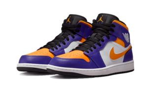 Air Jordan 1 Mid Lakers (2022) - DQ8426-517 / DQ8423-517 - 2