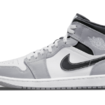 Air Jordan 1 Mid Light Smoke Grey Anthracite - 554724-078 / 554725-078 - 1