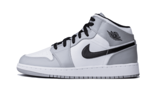 Air Jordan 1 Mid Light Smoke Grey – 554724-092 / 554725-092 – 1