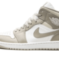 Air Jordan 1 Mid Linen - 554724-082 - 1